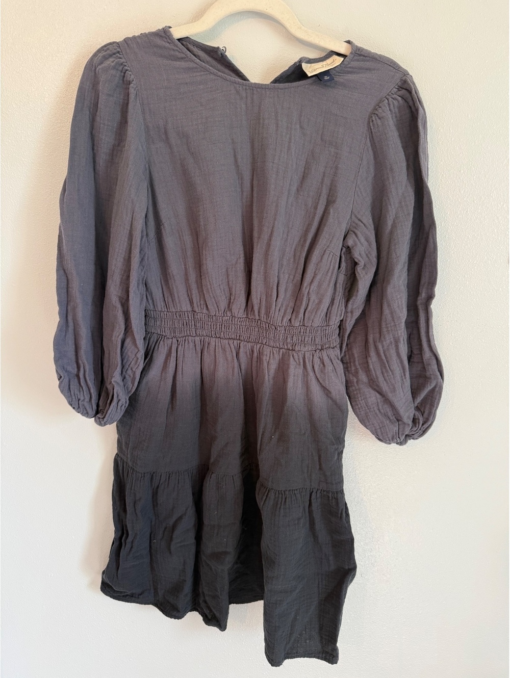 Universal Thread Women's Blue 100% Cotton Dress Size XS